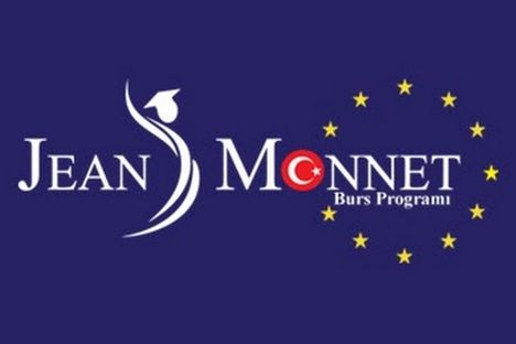Avrupa'da tam burslu yüksek lisans olanağı sağlayan Jean Monnet Bursu'na yeni dönem başvurularının başladığını duyuran içeriğe yönlendiren görsel