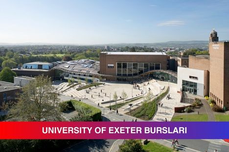 İngiltere'nin en iyi 10 kampüs üniversitesinden biri olarak öne çıkan University of Exeter tarafından Türk öğrencilere özel sağlanan 2026 burslarının miktarı, şartları ve son başvuru tarihi gibi önemli detaylarının aktarıldığı BEB içeriğini tanıtan görsel