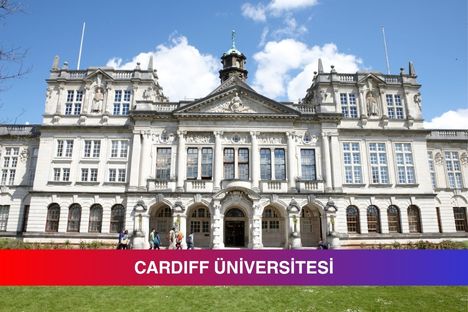 Prestijli Russell Group üniversitelerinden Cardiff Üniversitesi'nin sıralaması, bölümleri, kabul şartları, ücretleri ve bursları gibi birçok konuya dair önemli bilginin aktarıldığı BEB içeriğine yönlendiren görsel