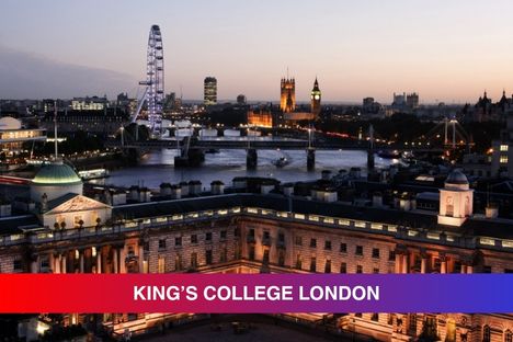 Dünya sıralamasında ilk 35'te yer alan prestijli King's College London'ın (KCL) sıralaması, bölümleri, bursları, ücretleri ve kabul şartları gibi merak edilen konulara dair detayların aktarıldığı içeriği tanıtan görsel