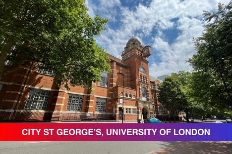 Dünyanın en iyi 10 Londra üniversitesi içerisinde yer alan City St George's Üniversitesi'nin sıralaması, bölümleri, kabul şartları, ücretleri ve bursları gibi birçok konuya dair önemli bilginin aktarıldığı BEB içeriğine yönlendiren görsel