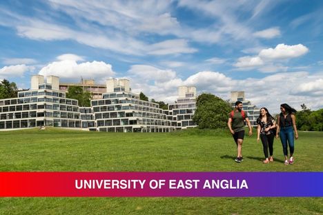 İngiltere'nin en iyi 10 kampüs üniversitesinden biri konumundaki East Anglia Üniversitesi'nin sıralaması, bölümleri, kabul şartları, ücretleri ve bursları gibi birçok konuya dair önemli bilginin aktarıldığı BEB içeriğine yönlendiren görsel
